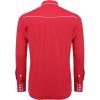 imageCOOFANDY Mens Western Cowboy Shirts Long Sleeve Embroidered Shirt Slim Fit Casual Button Down ShirtsRed