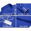 imageCOOFANDY Mens Western Cowboy Shirts Long Sleeve Embroidered Shirt Slim Fit Casual Button Down ShirtsRoyal Blue