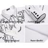 imageCOOFANDY Mens Western Cowboy Shirts Long Sleeve Embroidered Shirt Slim Fit Casual Button Down ShirtsWhite