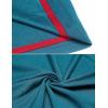 imageCOOFANDY Unisex Casual Hooded Poncho Cape Cloak Fashion Coat Hoodie Pullover with PocketBlue Green