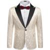 1 - Beige White