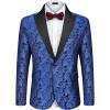 Blue Paisley Floral