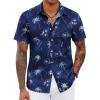 Royal Blue - Palm Tree