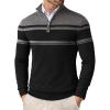 Black & Dark Heather Grey