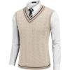 Brown & Khaki Stripe