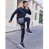 imageCOOFANDY Long Sleeve Shirts for Men Moisture Wicking Activewear TShirts Sun Protection Shirts3 Pack Black  Dark Grey  Navy Blue