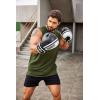 imageCOOFANDY Men Workout Tank Top 2 Pack Gym Bodybuilding Sleeveless Muscle T ShirtsArmy Green1pcs