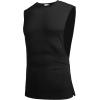 imageCOOFANDY Men Workout Tank Top 2 Pack Gym Bodybuilding Sleeveless Muscle T ShirtsBlack1pcs