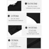 imageCOOFANDY Men Workout Tank Top 2 Pack Gym Bodybuilding Sleeveless Muscle T ShirtsBlackBlack2pcs