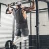 imageCOOFANDY Men Workout Tank Top 2 Pack Gym Bodybuilding Sleeveless Muscle T ShirtsBlackDark Grey2pcs