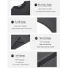 imageCOOFANDY Men Workout Tank Top 2 Pack Gym Bodybuilding Sleeveless Muscle T ShirtsBlackDark Grey2pcs