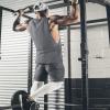 imageCOOFANDY Men Workout Tank Top 2 Pack Gym Bodybuilding Sleeveless Muscle T ShirtsBlackGrey2pcs
