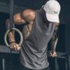 imageCOOFANDY Men Workout Tank Top 2 Pack Gym Bodybuilding Sleeveless Muscle T ShirtsBlackGrey2pcs