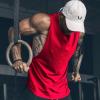 imageCOOFANDY Men Workout Tank Top 2 Pack Gym Bodybuilding Sleeveless Muscle T ShirtsBlackRed2pcs