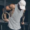 imageCOOFANDY Men Workout Tank Top 2 Pack Gym Bodybuilding Sleeveless Muscle T ShirtsBlackTextile Grey2pcs