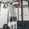 imageCOOFANDY Men Workout Tank Top 2 Pack Gym Bodybuilding Sleeveless Muscle T ShirtsBlackTextile Grey2pcs