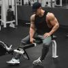 imageCOOFANDY Men Workout Tank Top 2 Pack Gym Bodybuilding Sleeveless Muscle T ShirtsBlackWhite2pcs