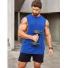imageCOOFANDY Men Workout Tank Top 2 Pack Gym Bodybuilding Sleeveless Muscle T ShirtsBlueyellow