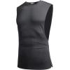 imageCOOFANDY Men Workout Tank Top 2 Pack Gym Bodybuilding Sleeveless Muscle T ShirtsDark Grey1pcs