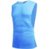 imageCOOFANDY Men Workout Tank Top 2 Pack Gym Bodybuilding Sleeveless Muscle T ShirtsLight Blue1pcs