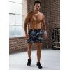 imageCOOFANDY Mens 2 Pack Gym Workout Shorts Quick Dry Athletic Shorts 5 Inch Lightweight Sports Running Shorts with PocketsArmy Green CamoGrey Camo
