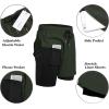 imageCOOFANDY Mens 2 Pack Running Shorts 2 in 1 Workout Shorts Quick Dry Gym Training Athletic Jogger with Phone Pockets2pack Blackarmy Green