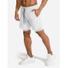 imageCOOFANDY Mens 2 Pack Running Shorts 2 in 1 Workout Shorts Quick Dry Gym Training Athletic Jogger with Phone Pockets2pack Blackwhite