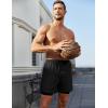 imageCOOFANDY Mens 2 Pack Running Shorts 2 in 1 Workout Shorts Quick Dry Gym Training Athletic Jogger with Phone Pockets2packpeacock Blueblack