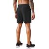 imageCOOFANDY Mens 2 Pack Workout Gym Shorts 7 Inch  5 Inch Athletic Shorts Lightweight Casual Jogger Short with Zipper PocketsBlack  Wine Red