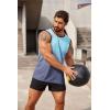 imageCOOFANDY Mens 2 Pack Workout Tank Top UPF 50 Quick Dry Sleeveless Swim Shirt Gym Muscle Athletic Summer Beach T ShirtsBlue Gradient