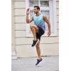 imageCOOFANDY Mens 2 Pack Workout Tank Top UPF 50 Quick Dry Sleeveless Swim Shirt Gym Muscle Athletic Summer Beach T ShirtsBlue Gradient