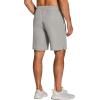 imageCOOFANDY Mens 3 Pack Athletic Running Shorts Gym Workout Short Quick Dry Sports Short with PocketsBlackWhiteGrey 1 Pack of 3