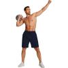 imageCOOFANDY Mens 3 Pack Athletic Running Shorts Gym Workout Short Quick Dry Sports Short with PocketsNavy BlueDark Green