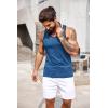 imageCOOFANDY Mens 3 Pack Gym Tank Tops YBack Workout Muscle Tee Sleeveless Fitness Bodybuilding T Shirts01blackBlueDark Grey