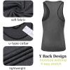 imageCOOFANDY Mens 3 Pack Gym Tank Tops YBack Workout Muscle Tee Sleeveless Fitness Bodybuilding T Shirts01blackBlueDark Grey