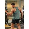 imageCOOFANDY Mens 3 Pack Gym Tank Tops YBack Workout Muscle Tee Sleeveless Fitness Bodybuilding T ShirtsKhakiArmy GreenBlack