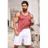 imageCOOFANDY Mens 3 Pack Gym Tank Tops YBack Workout Muscle Tee Sleeveless Fitness Bodybuilding T ShirtsLight GreyLight BluePink