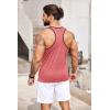 imageCOOFANDY Mens 3 Pack Gym Tank Tops YBack Workout Muscle Tee Sleeveless Fitness Bodybuilding T ShirtsLight GreyLight BluePink