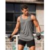imageCOOFANDY Mens 3 Pack Gym Tank Tops YBack Workout Muscle Tee Training Bodybuilding Fitness Sleeveless T Shirts3 PackblackBlueGrey