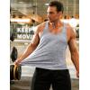 imageCOOFANDY Mens 3 Pack Gym Tank Tops YBack Workout Muscle Tee Training Bodybuilding Fitness Sleeveless T Shirts3 PackblackLight GreyNavy Blue