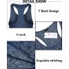 imageCOOFANDY Mens 3 Pack Gym Tank Tops YBack Workout Muscle Tee Training Bodybuilding Fitness Sleeveless T Shirts3 PackblackNavy BlueRoyal Blue