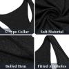 imageCOOFANDY Mens 3 Pack Gym Tank Tops YBack Workout Muscle Tee Training Bodybuilding Fitness Sleeveless T Shirts3 Packlight RedBlueBlack