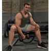 imageCOOFANDY Mens 3 Pack Quick Dry Workout Tank Top Gym Muscle Tee Fitness Bodybuilding Sleeveless T ShirtBlackGray Army Green