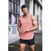 imageCOOFANDY Mens 3 Pack Quick Dry Workout Tank Top Gym Muscle Tee Fitness Bodybuilding Sleeveless T ShirtBlackLight GreyPink
