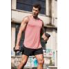 imageCOOFANDY Mens 3 Pack Quick Dry Workout Tank Top Gym Muscle Tee Fitness Bodybuilding Sleeveless T ShirtBlackLight GreyPink