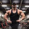 imageCOOFANDY Mens 3 Pack Quick Dry Workout Tank Top Gym Muscle Tee Fitness Bodybuilding Sleeveless T ShirtBlackRedNavy Blue