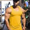 imageCOOFANDY Mens 3 Pack Quick Dry Workout Tank Top Gym Muscle Tee Fitness Bodybuilding Sleeveless T ShirtBlueLight GreyYellow