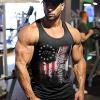 imageCOOFANDY Mens 3 Pack Quick Dry Workout Tank Top Gym Muscle Tee Fitness Bodybuilding Sleeveless T ShirtFlag BlackFlag GreyWhite