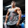 imageCOOFANDY Mens 3 Pack Quick Dry Workout Tank Top Gym Muscle Tee Fitness Bodybuilding Sleeveless T ShirtFlag BlackFlag GreyWhite