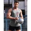 imageCOOFANDY Mens 3 Pack Quick Dry Workout Tank Top Gym Muscle Tee Fitness Bodybuilding Sleeveless T ShirtFlag BlackFlag GreyWhite